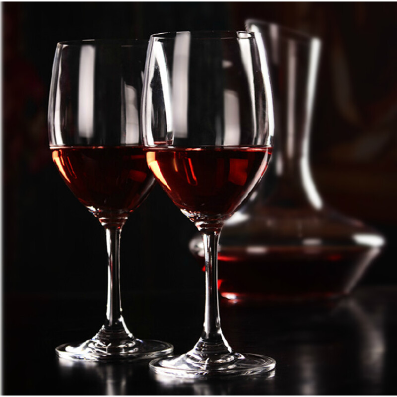 6只杯無鉛紅酒杯 歐式紅酒杯架高腳杯紅酒葡萄酒杯架 倒掛杯架 6只杯+杯架+杯潔刷