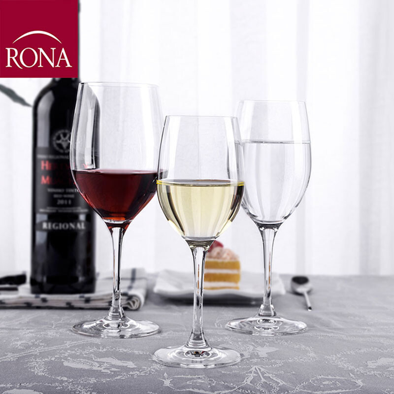 捷克進口Rona洛娜茜蒂無鉛水晶玻璃紅酒杯葡萄酒杯酒杯高腳杯 波爾多葡萄酒杯 240ml