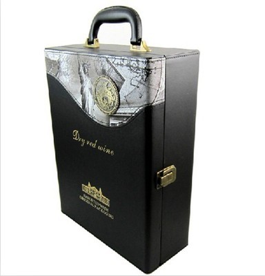 【紅酒皮盒 紅酒雙支裝 紅酒皮盒雙只 葡萄酒禮盒 端午節(jié)促銷】價(jià)格,廠家,圖片,酒類包裝,親 誠信包裝-