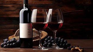 享用葡萄酒場景產品圖